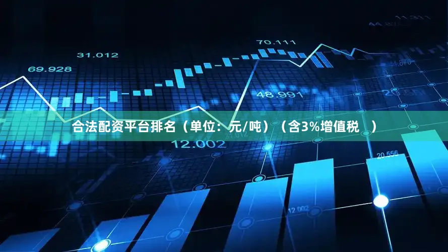 合法配资平台排名（单位：元/吨）（含3%增值税   ）